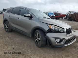 2017 Kia Sorento EX V6 with VIN 5XYPH4A55HG319344, listed as a Copart auction lot 51506115 with 102,173 mi miles and Salvage Title. Bid and sale history available at carsss.com. Image 4.