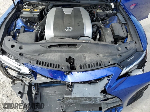 2021 Lexus IS 350 F Sport with VIN JTHGZ1E22M5019399, listed as a Copart auction lot 42425355 with Not Provided miles and Salvage Title. Bid and sale history available at DreamBid. Image 11.