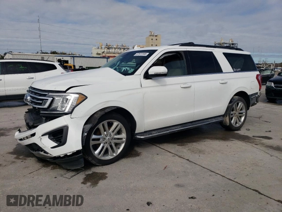 2020 Ford Expedition Max XLT with VIN 1FMJK1HT6LEA65263, listed as a Copart auction lot 87972395 with 94,412 mi miles and Salvage Title. Bid and sale history available at DreamBid. Image 1.