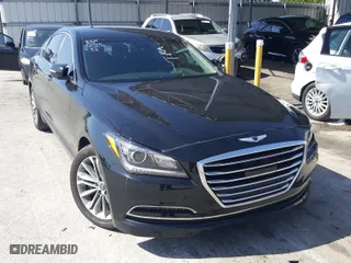 2017 Genesis G80 3.8L with VIN KMHGN4JE7HU170485, listed as a Copart auction lot 47549640 with 39,163 mi miles. Bid and sale history available at carsss.com. Image 1.