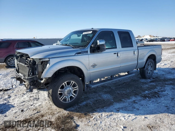 2015 Ford F-250 Lariat with VIN 1FT7W2BT1FED53780, listed as a Copart auction lot 44793675 with 380,408 mi miles and Salvage title. Bid and sale history available at DreamBid. Image 1.