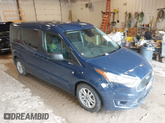 2020 Ford Transit Connect XLT z VIN NM0GE9F25L1445732, wystawiony jako IAAI lot #42556520 z przebiegiem 56 592 mil mil oraz . Historia ofert i sprzedaży dostępna na DreamBid. Obrazek 1.