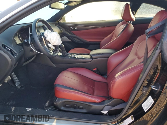 2021 Infiniti Q60 Red Sport 400 z VIN JN1FV7LK5MM530466, wystawiony jako Copart lot #84138974 z przebiegiem 41 452 mil mil oraz Czysty tytuł • Clean title. Historia ofert i sprzedaży dostępna na DreamBid. Obrazek 7.