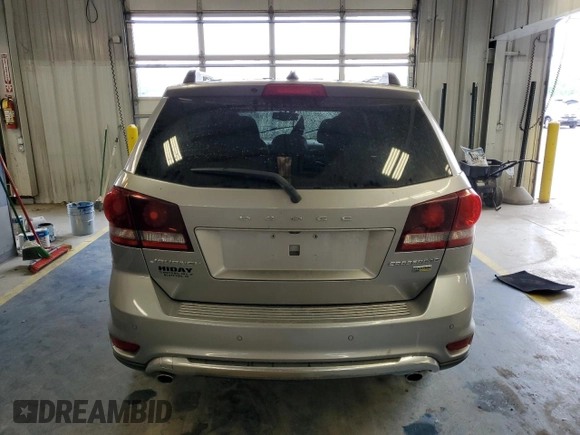 2017 Dodge Journey Crossroad Plus with VIN 3C4PDCGG3HT625675, listed as a Copart auction lot 57630355 with Not provided miles and Clean title. Bid and sale history available at DreamBid. Image 6.