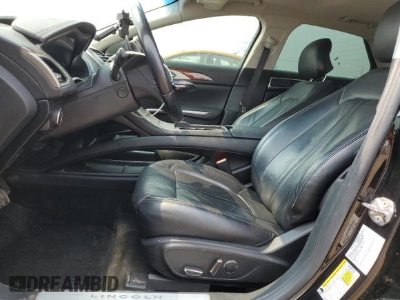 2016 Lincoln MKZ with VIN 3LN6L2J94GR622956, listed as a Copart auction lot 59225915 with 93,509 mi miles and Salvage title. Bid and sale history available at DreamBid. Image 7.