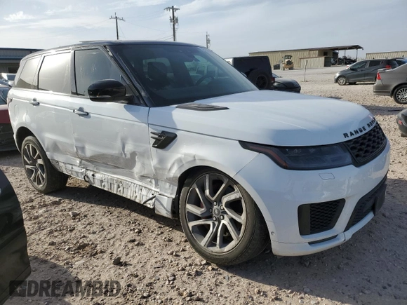 2018 Land Rover Range Rover Sport HSE Dynamic with VIN SALWV2SV7JA404482, listed as a Copart auction lot 48197835 with 77,735 mi miles and Salvage Title. Bid and sale history available at carsss.com. Image 4.
