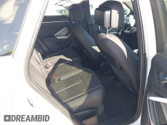 2019 Audi Q3 S line Premium with VIN WA1DECF32K1084030, listed as a IAAI auction lot 42528662 with 34,498 mi miles and . Bid and sale history available at DreamBid. Image 8.