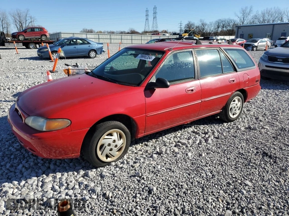 1997 Ford Escort LX with VIN 3FALP15P6VR168324, listed as a Copart auction lot 79995354 with 63,400 mi miles and Clean title. Bid and sale history available at DreamBid. Image 1.