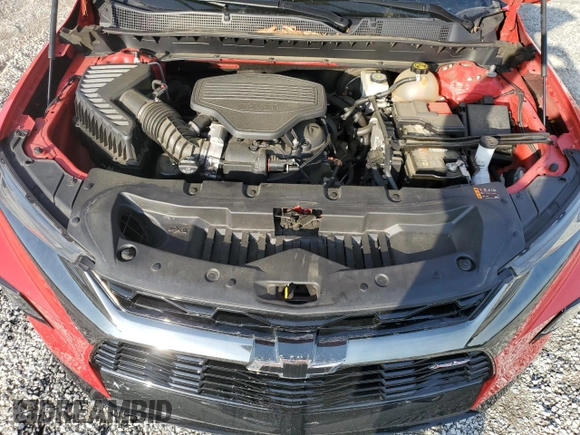 2019 Chevrolet Blazer RS with VIN 3GNKBERS7KS687307, listed as a Copart auction lot 55068695 with 106,875 mi miles and Salvage title. Bid and sale history available at DreamBid. Image 12.