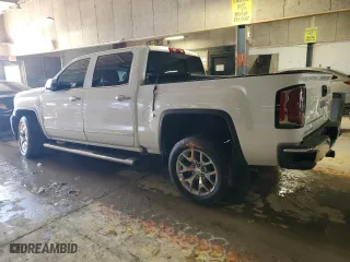 2018 GMC Sierra 1500 SLT with VIN 3GTU2NEC4JG338378, listed as a Copart auction lot 46103875 with 79,120 mi miles and Salvage Title. Bid and sale history available at carsss.com. Image 2.