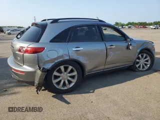 2003 Infiniti FX o Options with VIN JNRAS08U03X000758, listed as a Copart auction lot 65200764 with Not Provided miles and Salvage Title. Bid and sale history available at DreamBid. Image 3.