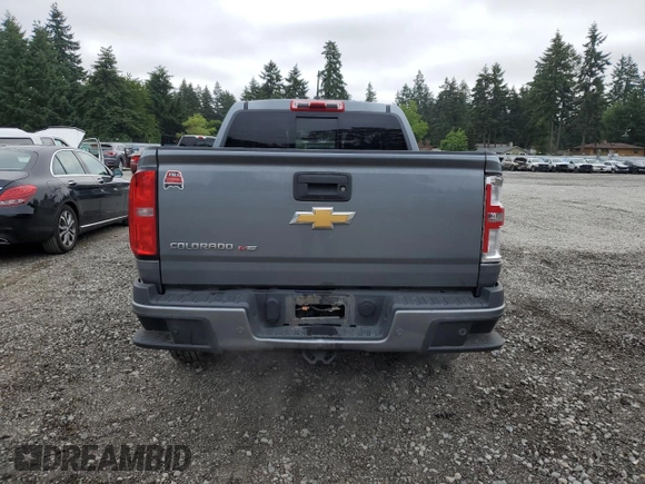 2020 Chevrolet Colorado 4WD Z71 with VIN 1GCGTDEN3L1107995, listed as a Copart auction lot 59620955 with 81,868 mi miles and Salvage title. Bid and sale history available at DreamBid. Image 6.
