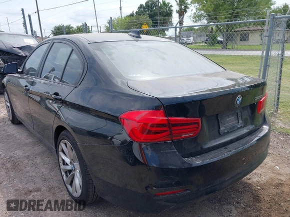 2018 BMW 3 Series 320i with VIN WBA8E1G50JNU90582, listed as a IAAI auction lot 42168538 with 93,425 mi miles and . Bid and sale history available at DreamBid. Image 3.