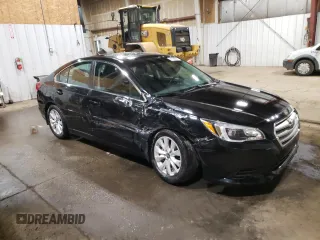 2017 Subaru Legacy Premium with VIN 4S3BNAD68H3027908, listed as a Copart auction lot 61406595 with 57,859 mi miles and Salvage title. Bid and sale history available at DreamBid. Image 4.