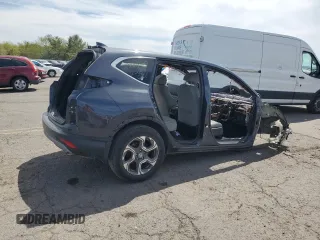 2018 Honda CR-V EX with VIN 7FARW2H5XJE101488, listed as a Copart auction lot 54126255 with 0 mi miles and Salvage Title. Bid and sale history available at carsss.com. Image 3.
