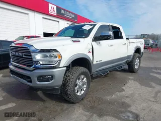 2022 Ram 2500 Laramie with VIN 3C6UR5FLXNG105323, listed as a IAAI auction lot 41359667 with 33,266 mi miles. Bid and sale history available at carsss.com. Image 18.