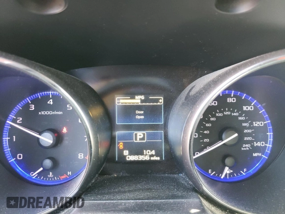 2017 Subaru Legacy Premium with VIN 4S3BNAC64H3026630, listed as a Copart auction lot 48383685 with 88,356 mi miles and Salvage Title. Bid and sale history available at carsss.com. Image 9.