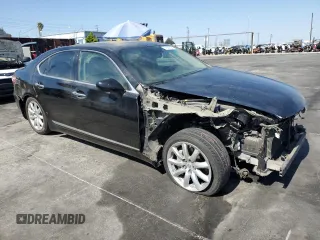 2007 Lexus LS 460 with VIN JTHBL46F275003142, listed as a Copart auction lot 61832185 with 181,203 mi miles and Salvage title. Bid and sale history available at DreamBid. Image 4.
