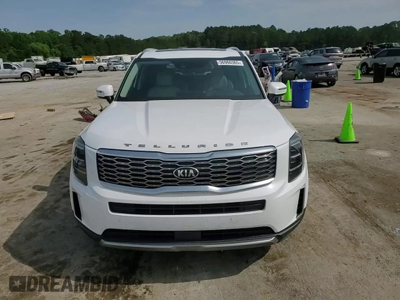 2021 Kia Telluride EX with VIN 5XYP34HC4MG180062, listed as a Copart auction lot 56960365 with 62,713 mi miles and Salvage title. Bid and sale history available at DreamBid. Image 14.