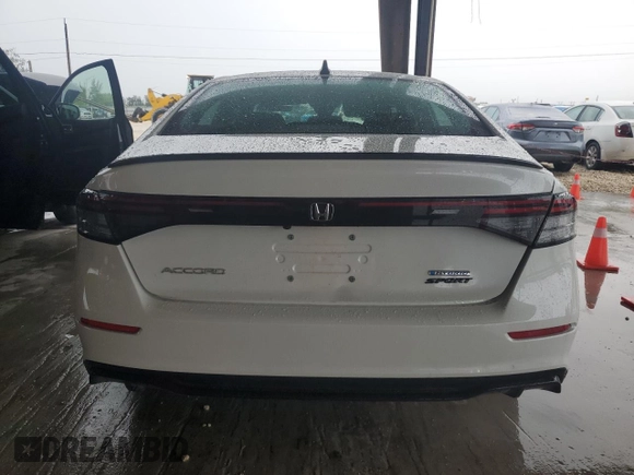 2024 Honda Accord Sport-L with VIN 1HGCY2F74RA078747, listed as a Copart auction lot 59018995 with 3,656 mi miles and Salvage title. Bid and sale history available at DreamBid. Image 6.