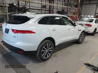 2018 Jaguar F-Pace 25t Prestige with VIN SADCK2FX3JA322638, listed as a IAAI auction lot 41935053 with 108,921 mi miles and . Bid and sale history available at DreamBid. Image 4.