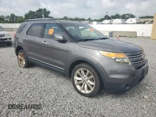 2011 Ford Explorer XLT with VIN 1FMHK8D88BGA34236, listed as a Copart auction lot 61095005 with 148,984 mi miles and Salvage title. Bid and sale history available at DreamBid. Image 4.