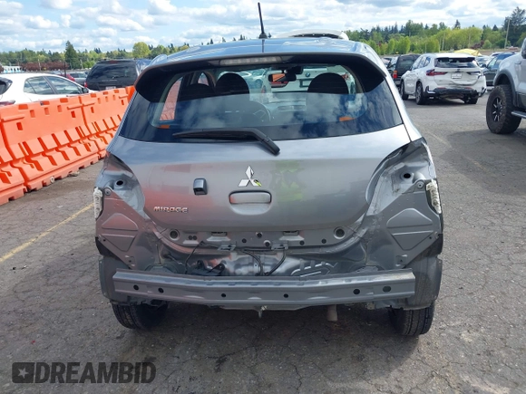 2022 Mitsubishi Mirage ES z VIN ML32AUHJ9NH003355, wystawiony jako IAAI lot #42085618 z przebiegiem 44 385 mil mil oraz . Historia ofert i sprzedaży dostępna na DreamBid. Obrazek 17.