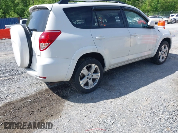 2007 Toyota RAV4 Sport with VIN JTMBD32V175073995, listed as a IAAI auction lot 42202800 with 179,513 mi miles and . Bid and sale history available at DreamBid. Image 4.
