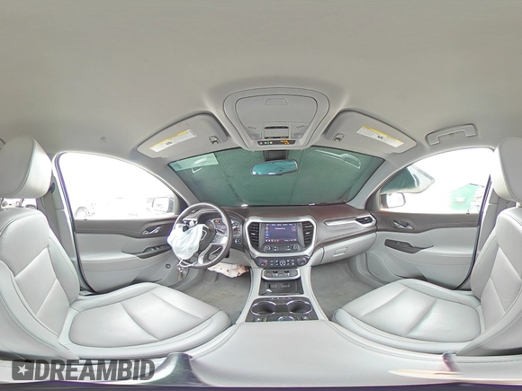 2023 GMC Acadia SLT with VIN 1GKKNML45PZ135436, listed as a Copart auction lot 44863365 with 34,187 mi miles and Salvage Title. Bid and sale history available at DreamBid. Image 14.