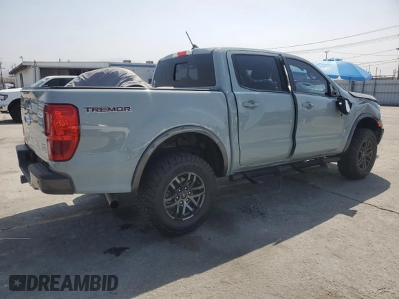 2021 Ford Ranger XL with VIN 1FTER4FH8MLE05656, listed as a Copart auction lot 62221995 with 8,786 mi miles and Salvage title. Bid and sale history available at DreamBid. Image 3.