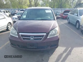 2007 Honda Odyssey EX-L with VIN 5FNRL38737B432708, listed as a IAAI auction lot 42116022 with 312,934 mi miles. Bid and sale history available at carsss.com. Image 6.