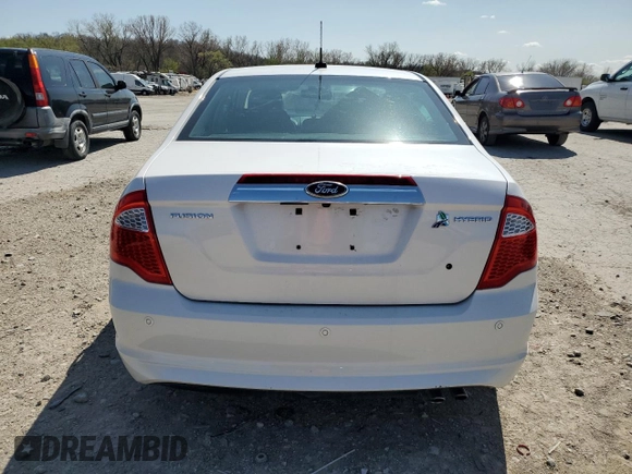 2012 Ford Fusion Hybrid with VIN 3FADP0L32CR283661, listed as a Copart auction lot 51292265 with Not provided miles and Salvage title. Bid and sale history available at DreamBid. Image 6.