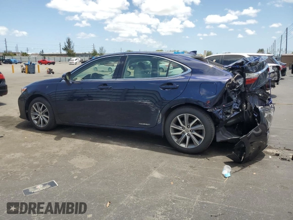 2016 Lexus ES 300h with VIN JTHBW1GG5G2117683, listed as a Copart auction lot 56375035 with 40,716 mi miles and Clean Title. Bid and sale history available at DreamBid. Image 2.