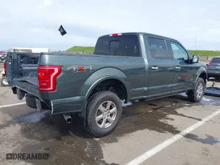 2015 Ford F-150 XLT w/HD Payload Pkg with VIN 1FTFW1EG6FFB62533, listed as a IAAI auction lot 41828378 with 130,033 mi miles. Bid and sale history available at carsss.com. Image 4.