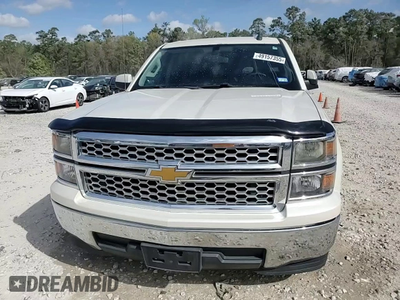 2015 Chevrolet Silverado 1500 LT with VIN 3GCPCREH9FG177238, listed as a Copart auction lot 49157355 with 126,330 mi miles and Salvage Title. Bid and sale history available at DreamBid. Image 13.