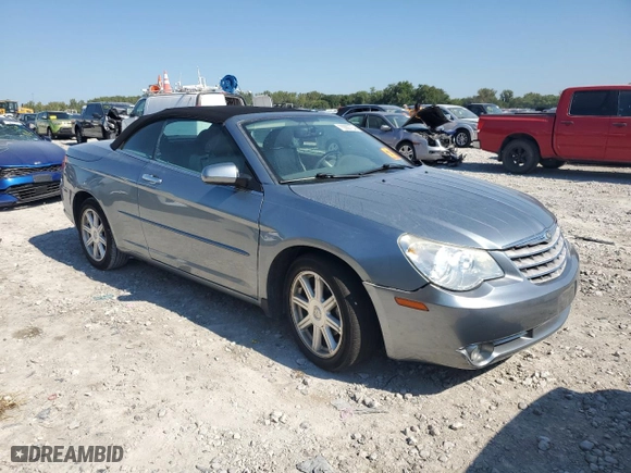 2008 Chrysler Sebring Limited with VIN 1C3LC65M28N243427, listed as a Copart auction lot 70003754 with 70,924 mi miles and Salvage Title. Bid and sale history available at carsss.com. Image 4.
