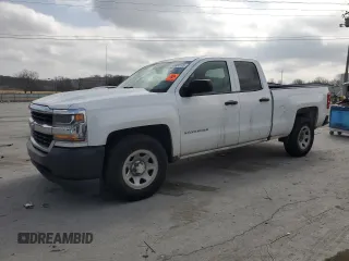 2018 Chevrolet Silverado 1500 Work Truck with VIN 1GCRCNEH5JZ359500, listed as a Copart auction lot 48953105 with 207,814 mi miles and Salvage Title. Bid and sale history available at carsss.com. Image 1.