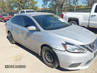 2017 Nissan Sentra S with VIN 3N1AB7AP1HY283984, listed as a IAAI auction lot 41849126 with 124,367 mi miles. Bid and sale history available at carsss.com. Image 6.