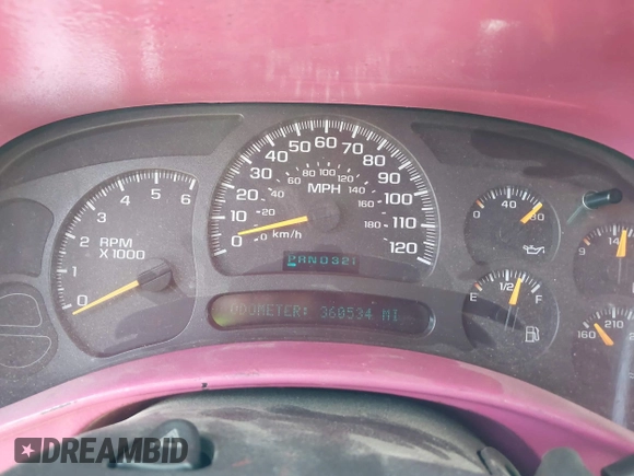2004 Chevrolet Tahoe LT with VIN 1GNEC13ZX4R234118, listed as a IAAI auction lot 41840881 with 360,534 mi miles and . Bid and sale history available at DreamBid. Image 7.