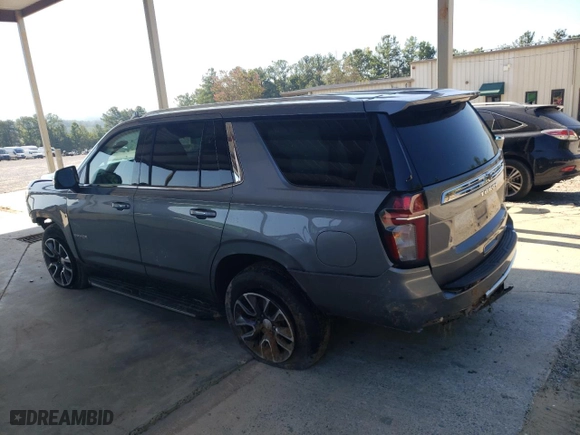 2021 Chevrolet Tahoe LT with VIN 1GNSCNKD3MR128657, listed as a Copart auction lot 69005834 with 90,899 mi miles and Salvage Title. Bid and sale history available at carsss.com. Image 2.