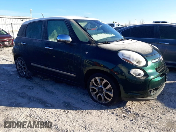 2014 FIAT 500L Lounge z VIN ZFBCFACH2EZ010781, wystawiony jako Copart lot #44911325 z przebiegiem 166 377 mil mil oraz Czysty tytuł • Clean title. Historia ofert i sprzedaży dostępna na DreamBid. Obrazek 4.