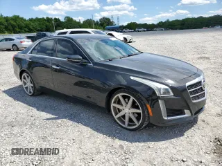 2014 Cadillac CTS RWD with VIN 1G6AP5SX1E0152984, listed as a Copart auction lot 55770565 with 95,040 mi miles and Clean Title. Bid and sale history available at DreamBid. Image 4.
