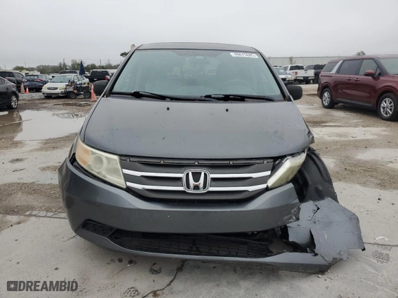 2013 Honda Odyssey LX with VIN 5FNRL5H25DB028790, listed as a Copart auction lot 46675685 with 219,064 mi miles and Salvage Title. Bid and sale history available at carsss.com. Image 5.