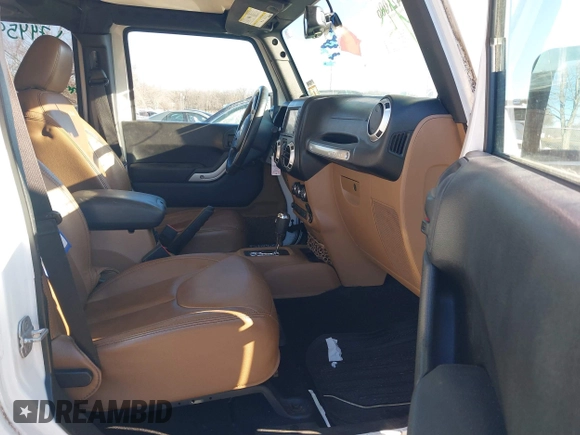 2013 Jeep Wrangler Unlimited Sahara with VIN 1C4BJWEG3DL658530, listed as a IAAI auction lot 41421006 with 115,321 mi miles and . Bid and sale history available at DreamBid. Image 5.