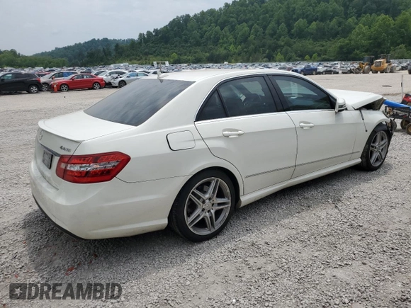 2011 Mercedes-Benz E 350 Luxury with VIN WDDHF8HB0BA458047, listed as a Copart auction lot 59874225 with 201,983 mi miles and Salvage title. Bid and sale history available at DreamBid. Image 3.