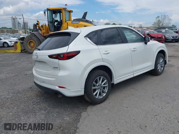 2024 Mazda CX-5 2.5 S Preferred Package with VIN JM3KFBCM7R0364230, listed as a IAAI auction lot 41859044 with 13,899 mi miles. Bid and sale history available at carsss.com. Image 4.