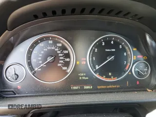 2013 BMW 5 Series 550i with VIN WBAFR9C59DDX79700, listed as a Copart auction lot 48565275 with 115,971 mi miles and Clean Title. Bid and sale history available at carsss.com. Image 9.