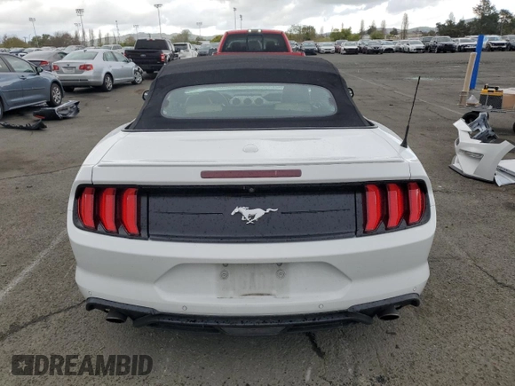 2018 Ford Mustang EcoBoost Premium with VIN 1FATP8UH7J5111002, listed as a Copart auction lot 51453885 with 60,219 mi miles and Salvage Title. Bid and sale history available at carsss.com. Image 6.