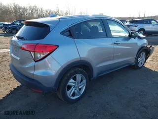 2019 Honda HR-V EX-L with VIN 3CZRU6H71KM706288, listed as a IAAI auction lot 41600575 with 76,645 mi miles. Bid and sale history available at carsss.com. Image 4.