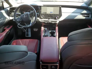 2023 Lexus RX 500h F Sport Performance with VIN 2T2BCMEA8PC009131, listed as a Copart auction lot 50300645 with 38,944 mi miles and Salvage title. Bid and sale history available at DreamBid. Image 8.